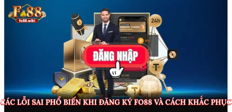 Các lỗi sai phổ biến khi đăng ký Fo88 và cách khắc phục
