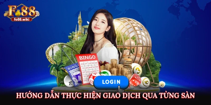 Hướng dẫn thực hiện giao dịch qua từng sàn