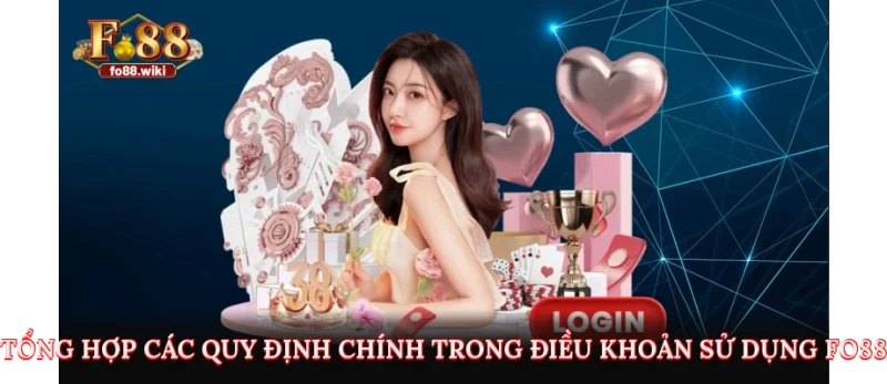 Tổng hợp các quy định chính trong điều khoản sử dụng Fo88